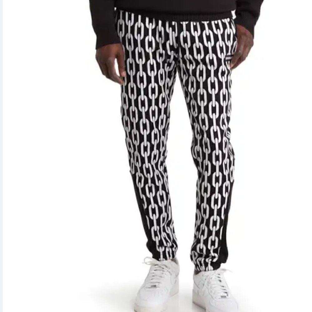 NWT Crooks & Castles Chain Group Joggers